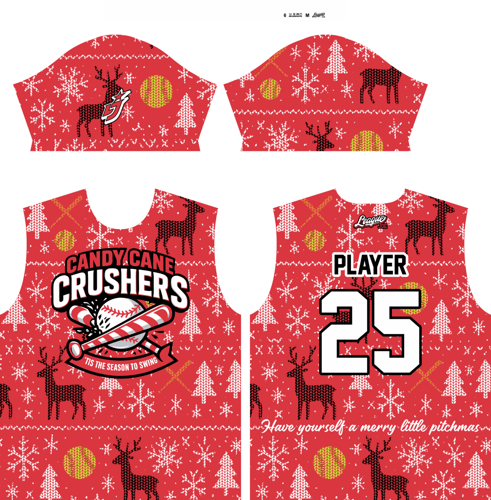 Candy Cane Crushers Official Jersey
