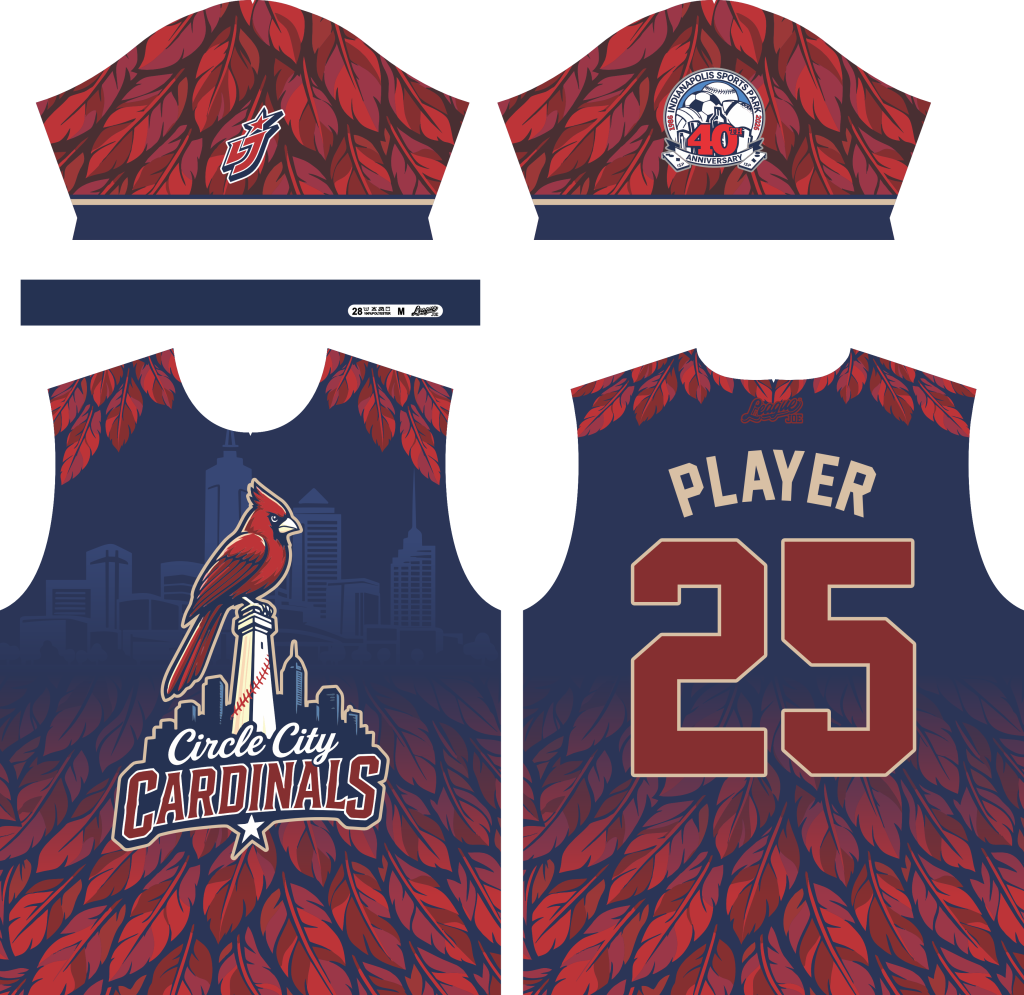 Circle City Cardinals Official Jersey