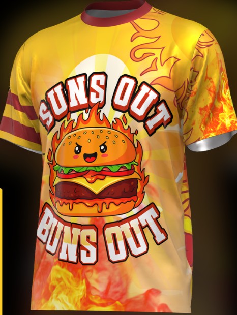 Suns out Buns Out Official Jersey