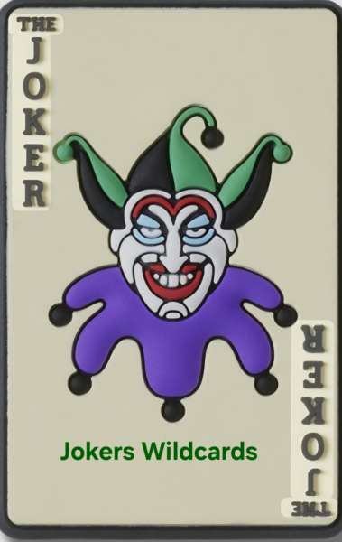 Jokers wildcards