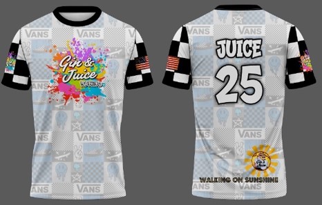 WALKING ON SUNSHINE Official Away Jersey